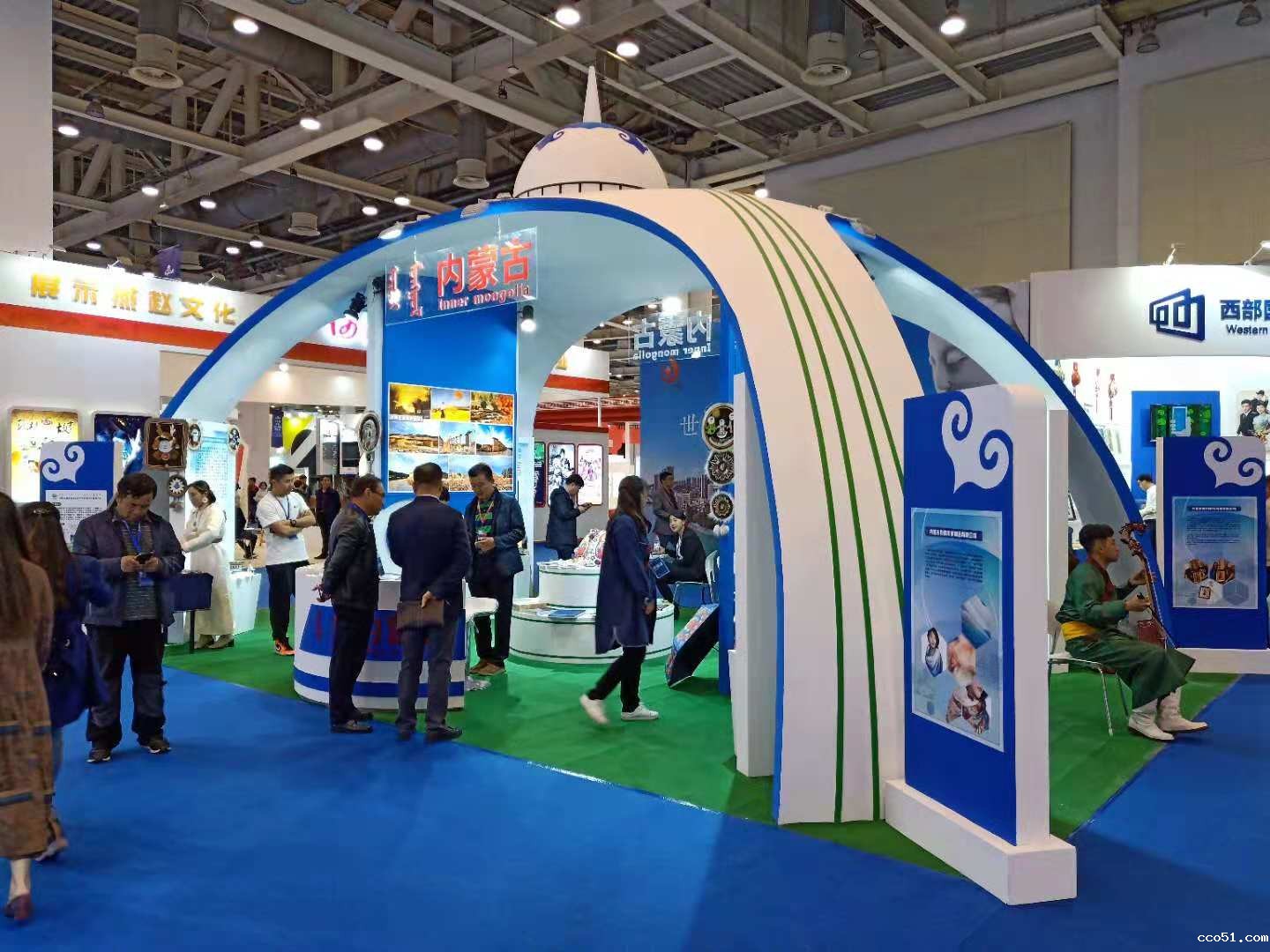 内蒙古知识产权服务中心成功承办了“第七届中国国际版权博览会”内蒙古展